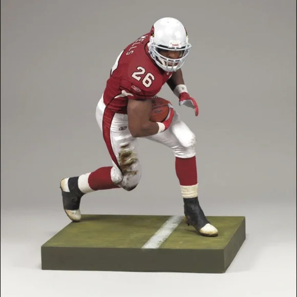 McFarland Other Nwt Nfl Cardinals Beanie Wells Action Figure